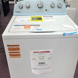 Washer Top Load New Open Box 1 Year Warranty 