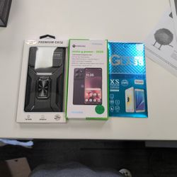 Moto G Power 2026 With Case And Screen Protector 