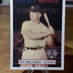 #53 Mickey Mantle 1997 Scoreboard Mickey Mantle