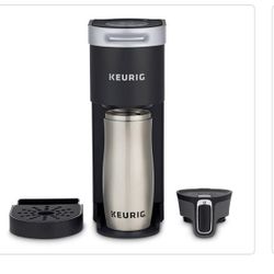 K Mini Plus Matte Black Single Cup Single Serve Coffee Maker