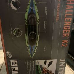 NEW 2-seater inflatable kayak