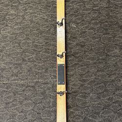 Vintage Wood Ski Coat Hanger