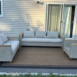3 piece patio furniture