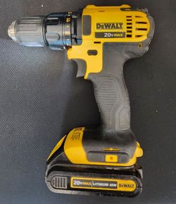 20V DeWalt drill