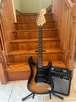Squier Affinity Stratocaster w/ Fender Amp