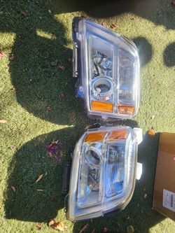 Set of Headlights
