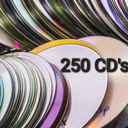 250+ Club DJ CD Collection 1990's & 2,000's Rock, Pop, Metal, Country, Etc. Nice!