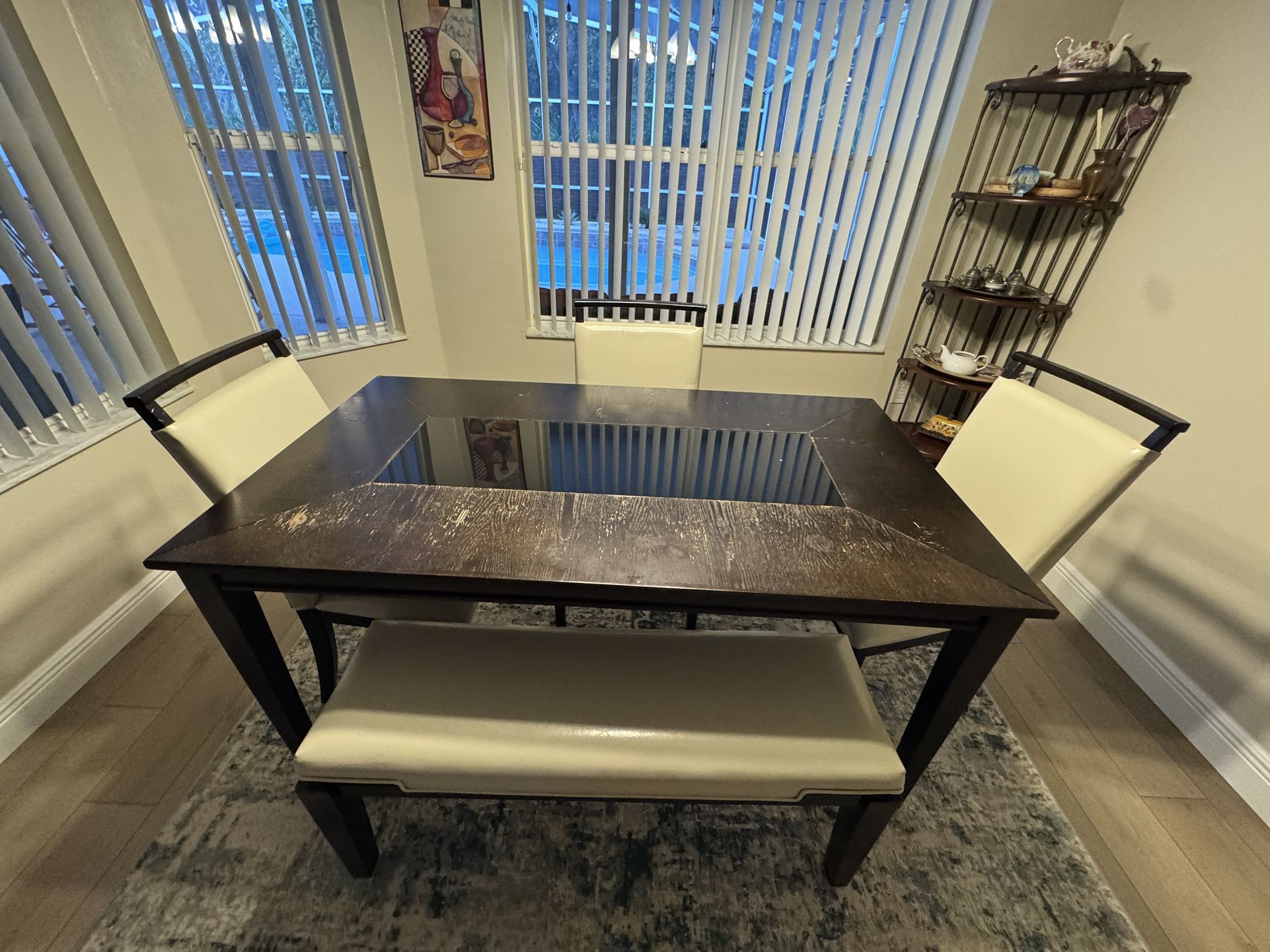 Breakfast Table / Chairs Set 