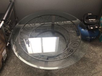 Glass table