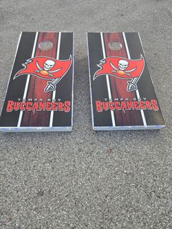 Tampa Bay Buccaneers Regulation Corn Hole Set
