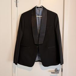 Black Tuxedo Set – Jacket, Vest & Pants, Men’s M