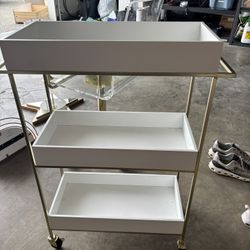 3 Tier Rolling Shelf