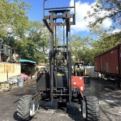 60203A3 PIGGYBACK FORKLIFT PALFINGER GT55 5500 LBS 