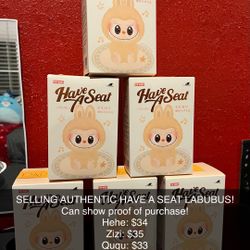 Authentic Labubus
