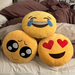 Emoji Pillows $10