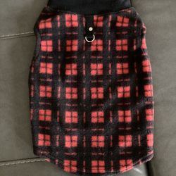Dog Red & Black Sweater Size M