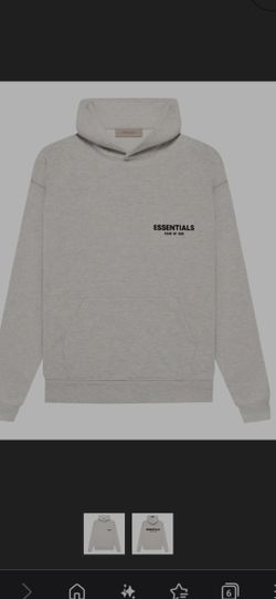 Fear of God Essentials Hoodie 'Light Oatmeal'