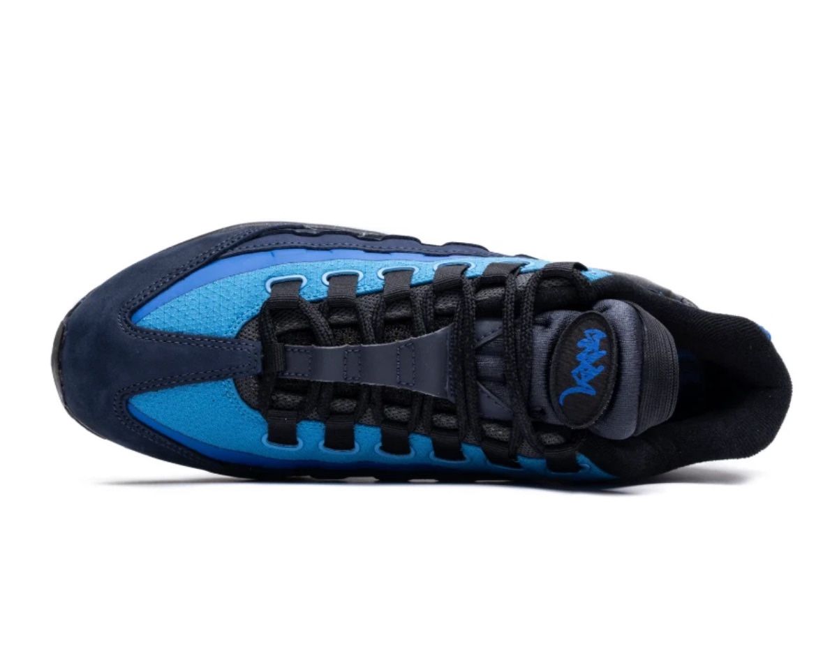 Stash × Nike Air Max 95 (2024) Black and Harbor Blue HF5515 400