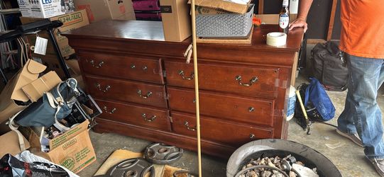 Dresser and nightstands