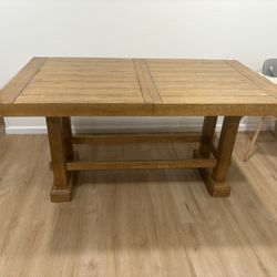 Counter high dining table