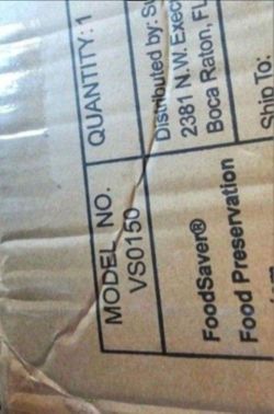 FoodSaver VS0150 Vacuum Sealer Machine (Black)