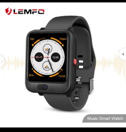 LEMFO LEM11 4G Smart Watch Android 7.1 3GB 32GB Video Call With 1200mah Power Bank Wireless Bluetooth Speaker Strap Replaceable