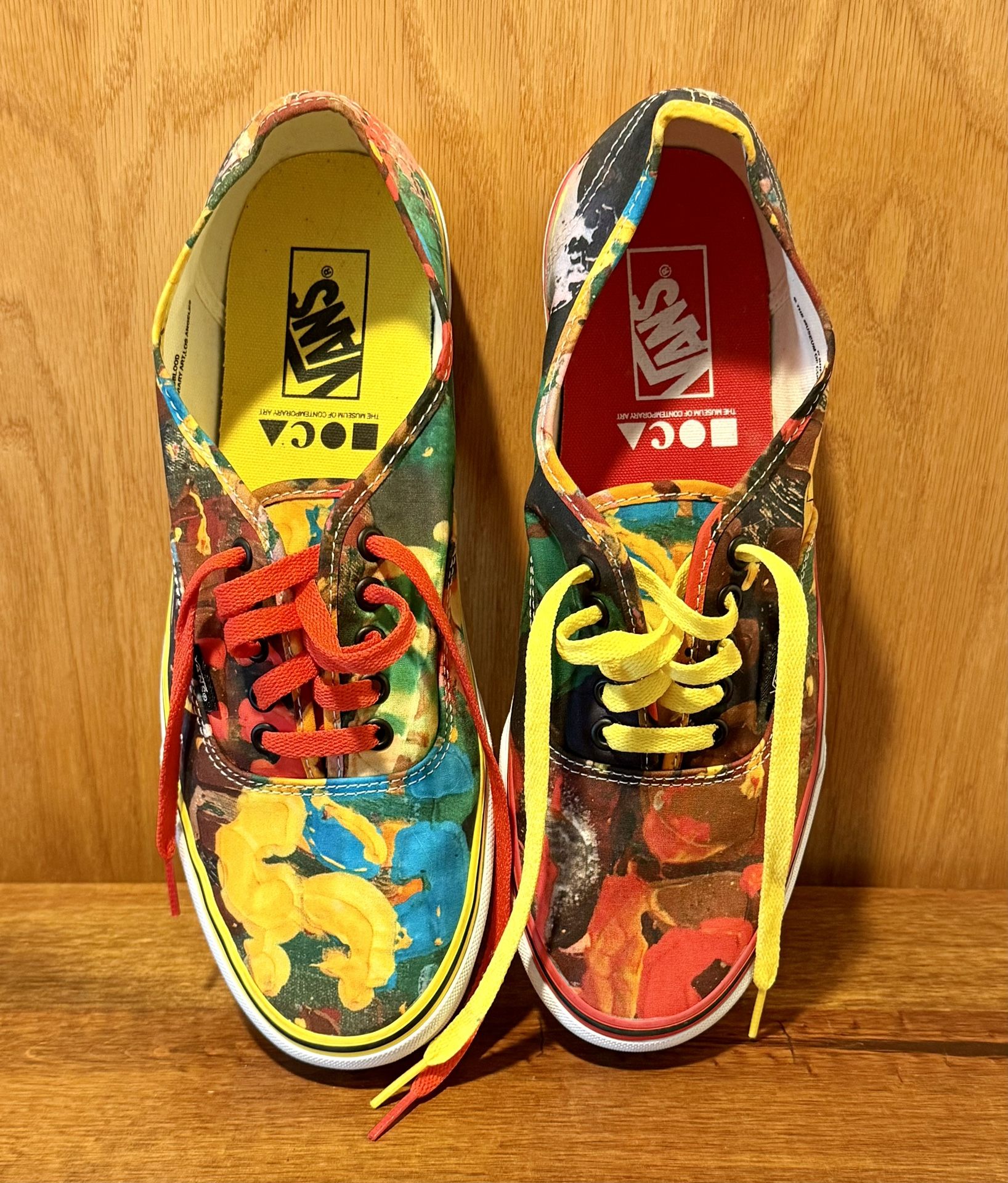 Mens Sz 11 Vans Authentic Brenna Youngblood MOCA Converse Shoes Womens Sz 12.5