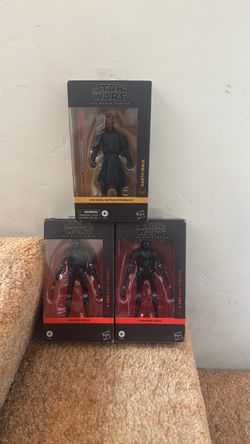 Star Wars action figure set(3)