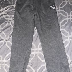 Nike 3BRAND by Russell Wilson Big Boys Cinched Fleece Jogger Pant (size L)