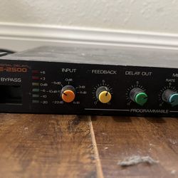 Vintage Roland SDE-2500 MIDI Digital Delay (Vintage Rack Unit)