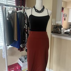 High Waist Pencil Skirt