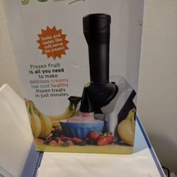 Yonanas Small Appliance For Frozen Fruit To Make Delicious Frozen Treats 