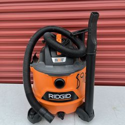RIDGID 14 Gallon 6.0 Peak HP NXT Wet/Dry Shop Vacuum with Fine Dust Filter, Locking Hose and Accessories