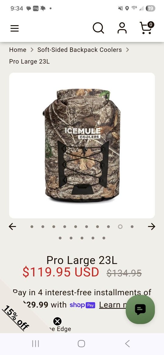 Icemule Backpack Cooler