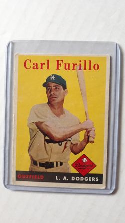 1958 Topps Carl Furillo.