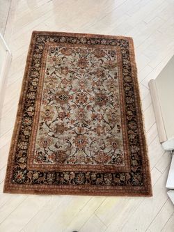 Persian-Style Floral Area Rug, 42 x 61