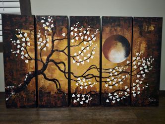 "Asian Love" Authentic Painting