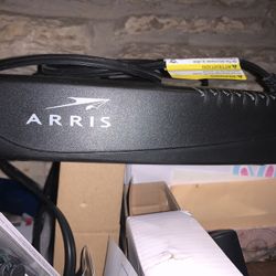 Arris telephony Modem and Linksys Wireless Router