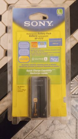 SONY Video Camera Battery Lithium