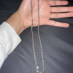 Silver Rope Chain