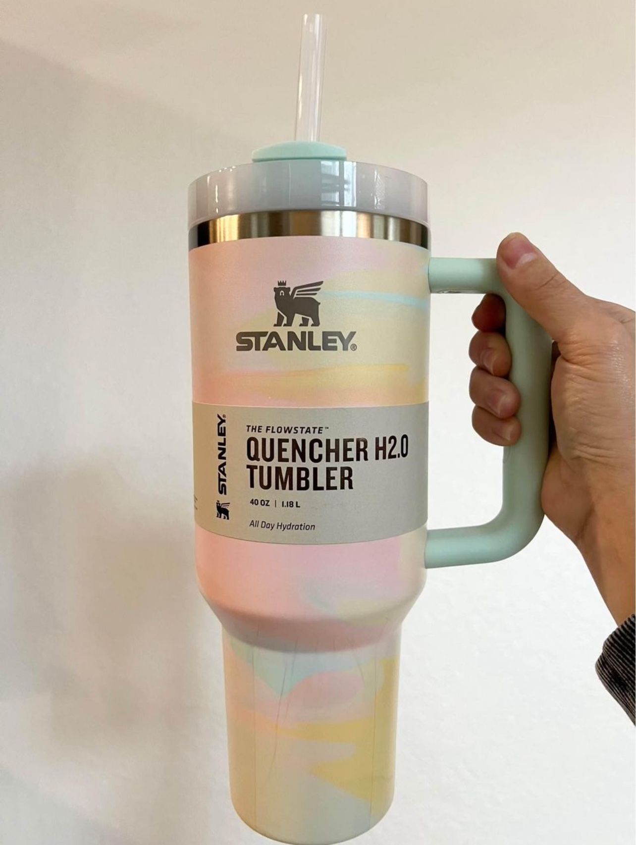 Brand new Stanley 40 oz in “Warm Serene Brushstrokes”