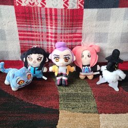 Kpop Demon Hunters Plush Mira Rumi Zoey Derpy Sussie