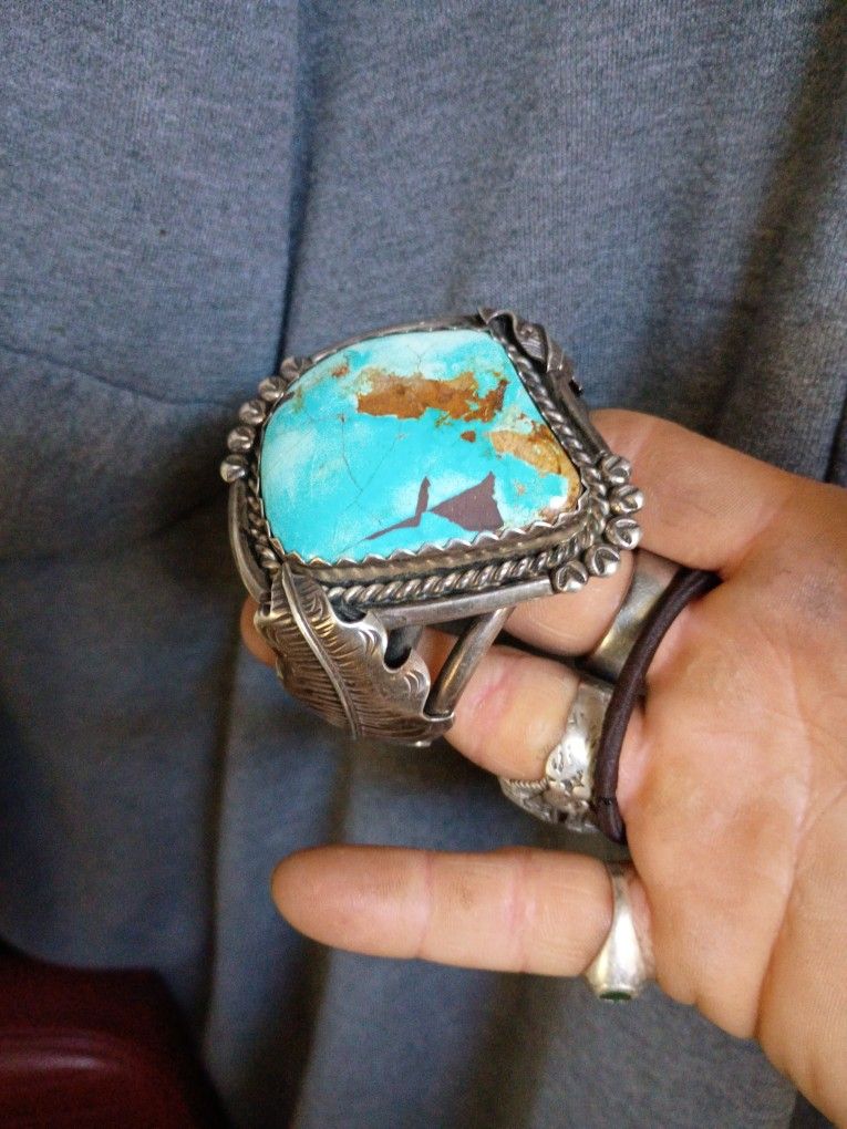 Turquoise Vintage Silver Bracelet