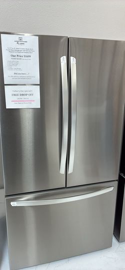 Free Drop Off w/in Store’s 20 Miles Until 6/21 Sun Only🚛🧭⏳- 27 cu ft, 36”W Counter Depth Fridge