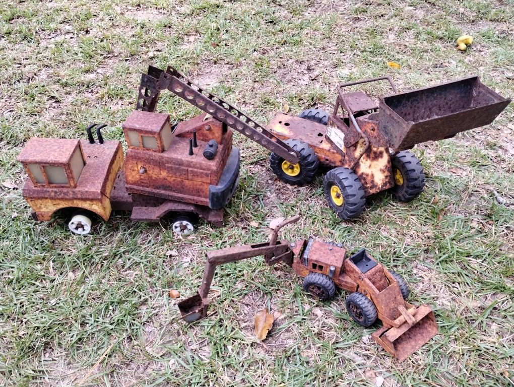 Tonka Toys Old School Omg Real Rusty Metal!