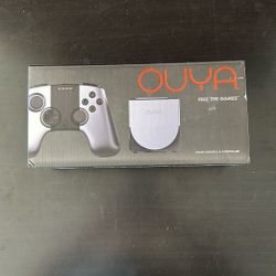 OUYA Silver Console With Controller In Box