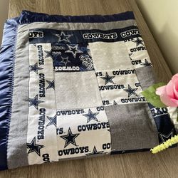 Handmade Dallas Cowboys Blanket 