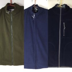 Warm Fleece Vests - $10 Each 