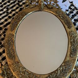 Ornate Mirror (Solid Heavy) Antique