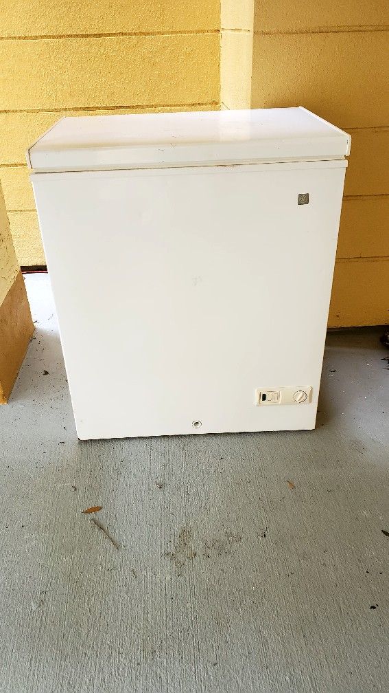 GE Free Standing Deep Freezer Best Offer Takes Home